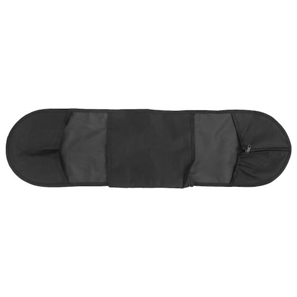 31x8 tommers lønnebrett firehjul skateboard standard beskyttelsespose ikke-vevde stoffer svart