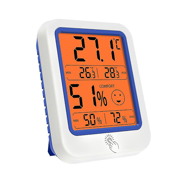 Digital Inomhus Hygrometer Termometer med Pro Noggrannhetskalibrering - 2-pack
