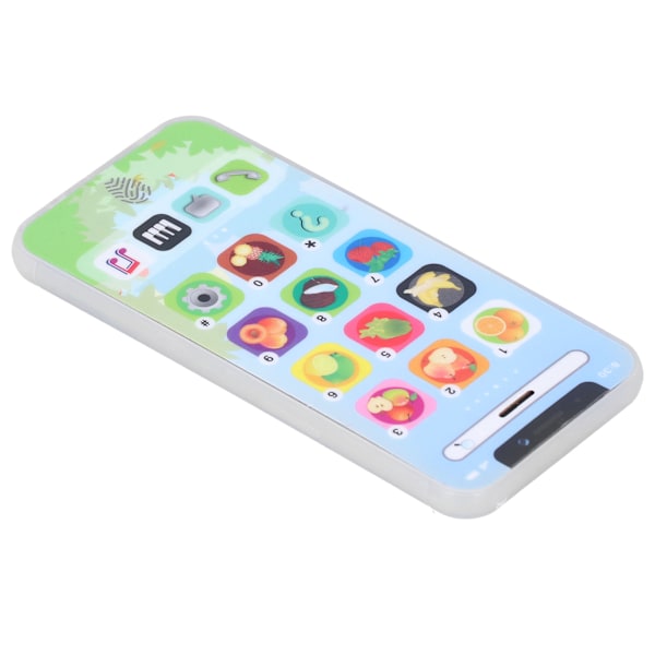 Venäläinen kieli Baby Phone Toy Simulaatio Ladattava Opetuslelu PuhelinleluSininen