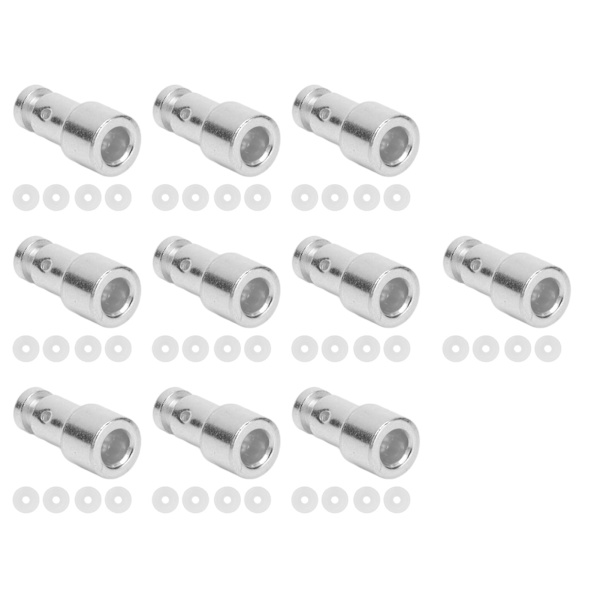 10 set flottörventil med tätningsringar Passar för GoWISE GW22620 GW22623 GW22637 elektrisk tryckkokare