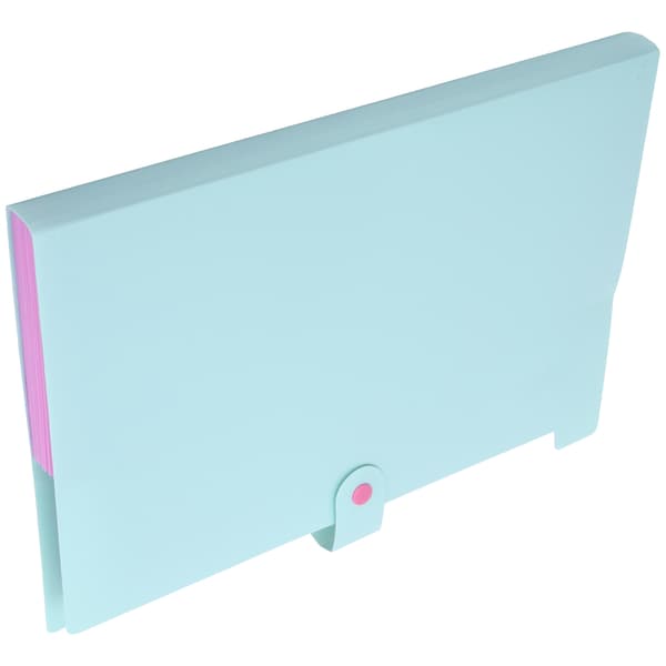 Mappeposer A4 MultiLayer Dokument Organizer Papir Opbevaring Informationslommer (Grøn)