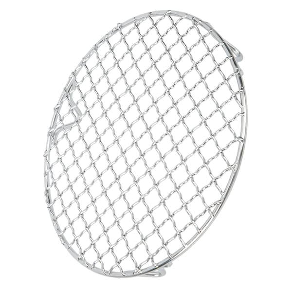 Multifunktionel bagegitter i rustfrit stål, grillnet, grillrist, dampstativ, frituretilbehør