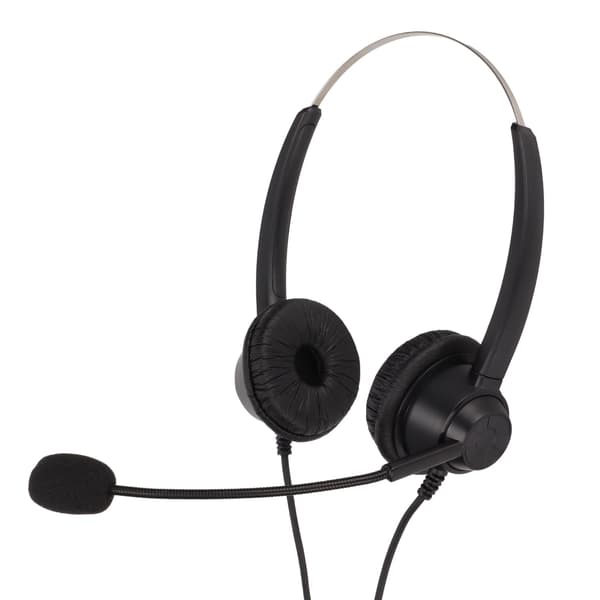 H360D‑USB‑3 USB Business Headset Binaural USB-headset stöder justering av högtalarvolym, volymavstängning, mikrofonavstängning
