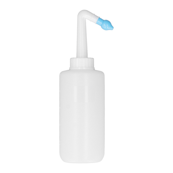 500 ml neseskylling LDPE 60 graders vinkel neseskylleflaske for barn Voksne Hjem