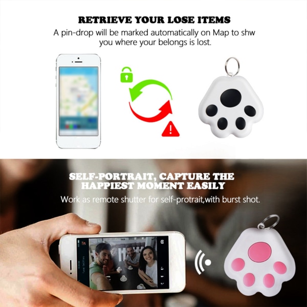 Pet GPS Tracker Tracking Locator Bärbara spårningsenheter för husdjur C C