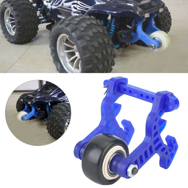 RC Wheelie Bar High Speed ​​Antiroll Wheel Passar för HSP 94108/94111/94188 1/10 modellbil
