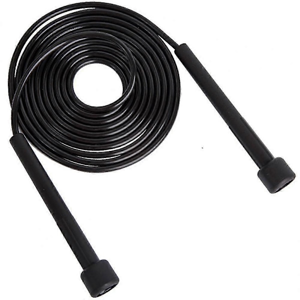 Snabbhopprep Justerbart Fitness Träningsrep PVC Hopprep Kabel Universal Zekai Gul