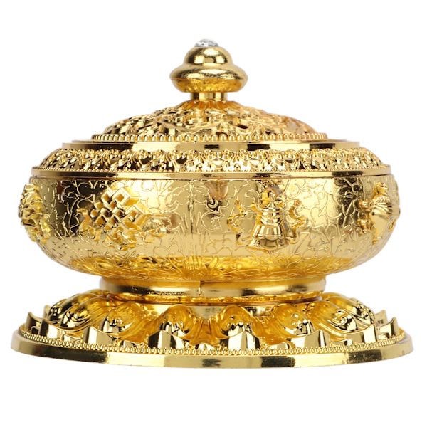 Røgelseholder Brændere Udsøgt Håndværk Retro Stil Robust Metal Røgelse Brændere til Dekorationer Ornamenter