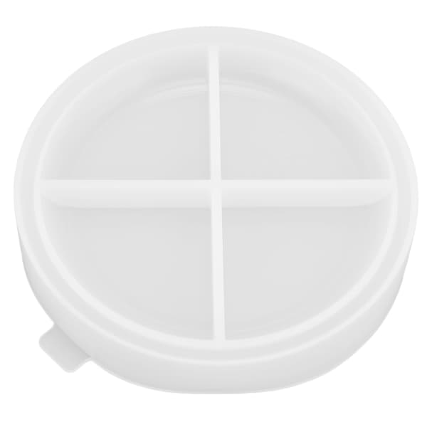 Silikonform DIY Liten Rund Tallrik Droppform Bricka Rund Förvaringslåda Inställningsbord