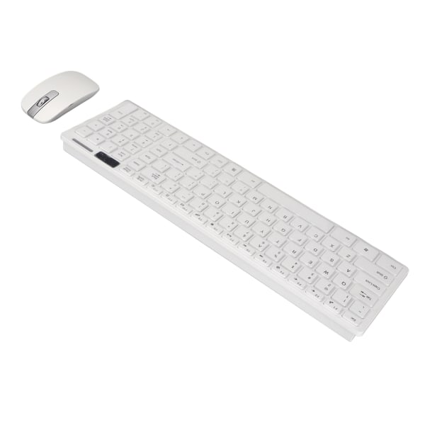 Langaton näppäimistöhiiri Combo 2.4G Ultra Thin 1600dpi 78 Keys kotitoimistopelaamiseen