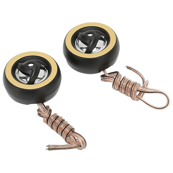 2 stk 150W Dome-diskant 4 Ohm innebygde kondensatorer høyttaler for alle bilstereoanlegg