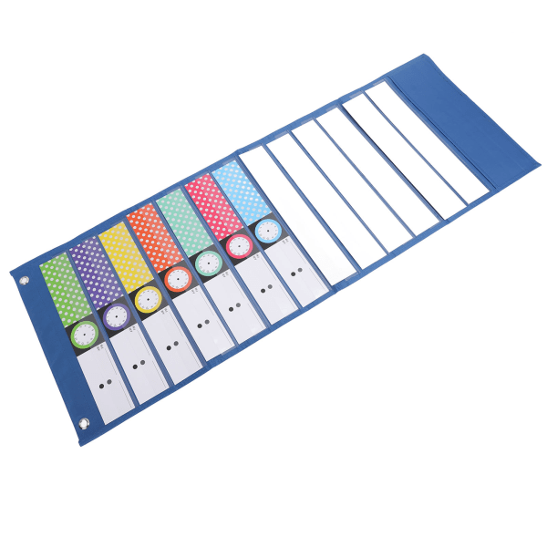 Dagsschema Fickschema Undervisning Schemaläggning Klassschema Fickschema för klassrumshem med 13 st kort 2 krokar