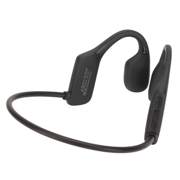 Knogleledning Bluetooth5.2 Headset IPX5 Vandtæt Open Ear Sports Headset med mikrofon til motion Løb Ridning Kørsel