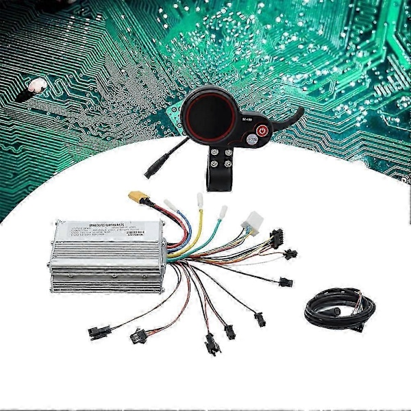 48V 20A Elektrisk Scooter Controller Dashboard Kit med TF-100 Display Scooter kompatibel med Elektrisk Scooter