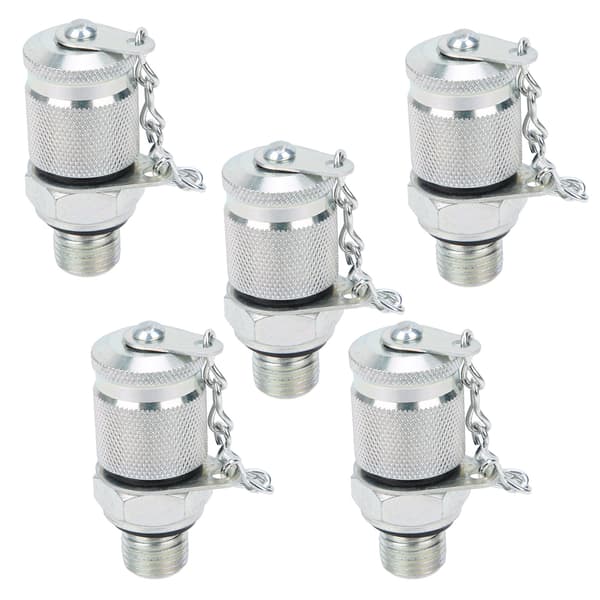 5 st hydrauliska testadaptrar gängtestkopplingar tryckmätning PT/PPTUNF1/2in