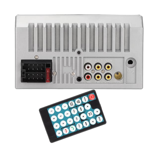 7in Bil Audio Receiver Double Din Stereo MP5 Afspiller Touch Screen Bluetooth Håndfri Bakkamera Support