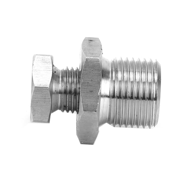 O2 Bung Reducer Adapter M18 x 1.50 til M12 x 1.25 Passer til Silvia S13 S14