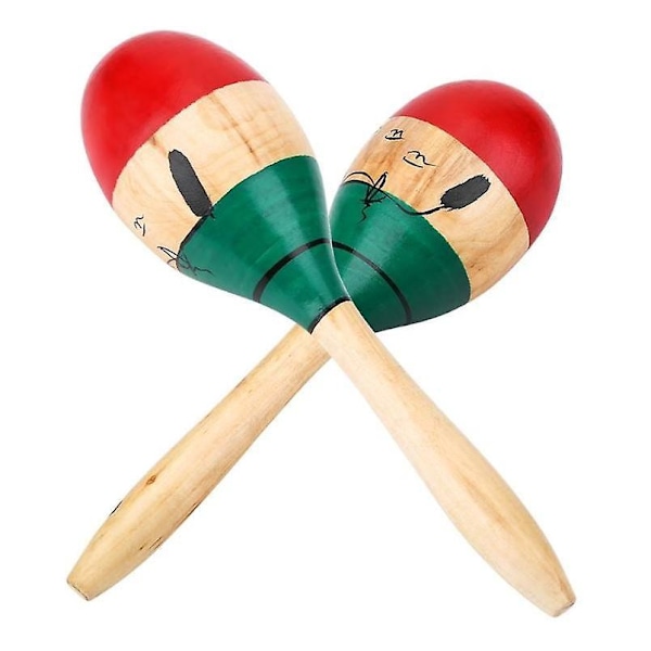 Fargerik Tremaracas Percussion Instrument med Salsa-rytme for Fester og Spill