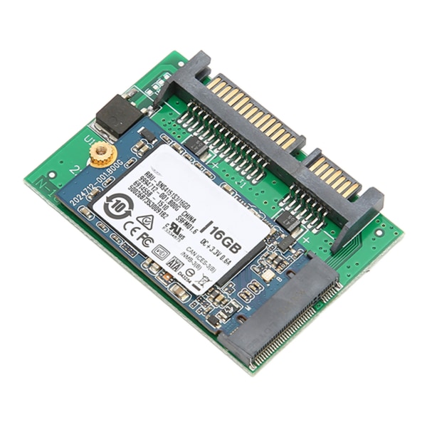 SATA Adapter M.2 SSD 2 i 1 Stor kapasitet Stabil Pålitelig bærbar Plug and Play-datamaskintilbehør 16 GB