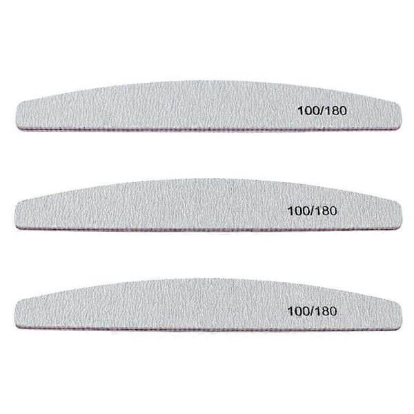 50 st Archos Nagelkonst Pulver 100/180 Nagelgel Manikyr Pedikyr Tillbehör Nagelpulver Nagelvårdsverktyg Citron