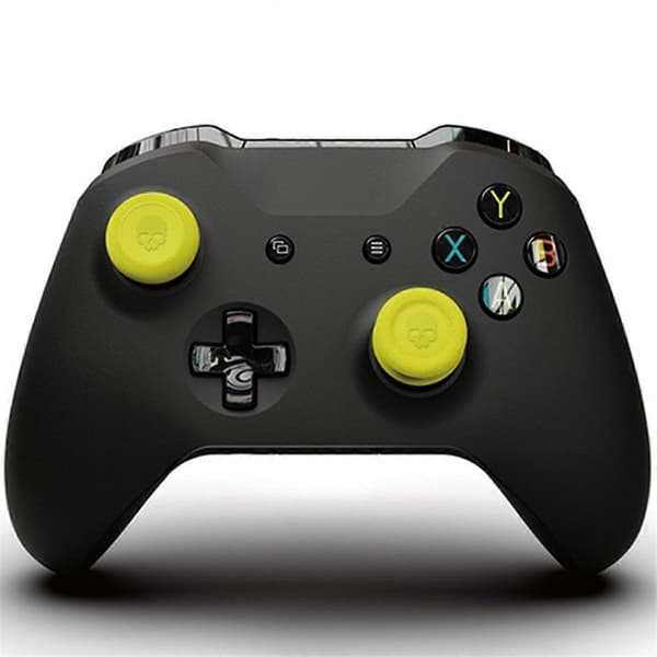 6 st Thumb Grip Caps Non-slip Grips Rocker Button Covers for Game Controller Accessories Yellow