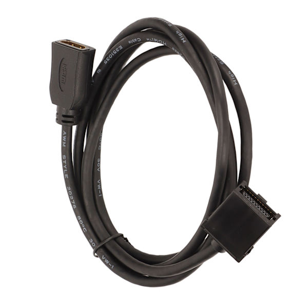 1,5 m video-ljudkabel High Definition Multimedia Interface Typ E till High Definition Multimedia Interface AF-kontakt
