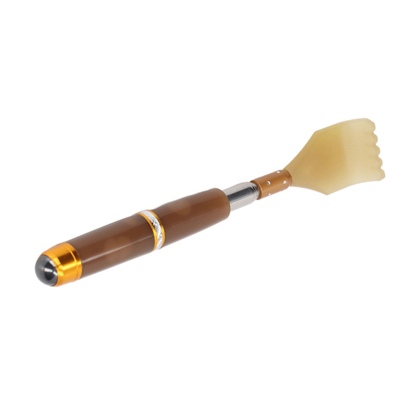 Back Scratcher Udtrækkelig Manuel Langt Håndtag Massager Værktøj Praktisk gave til Hoved Nakke Fod Ryg til Mænd Kvinder