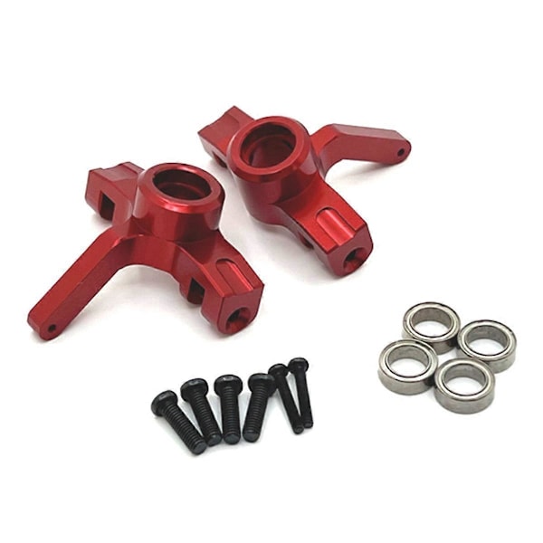 RC Bil Front styrekop Kit til HOSPEED 1/14 14321 14322 14331 Rød