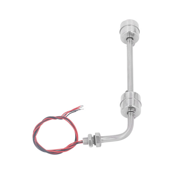 Vandstandssensor Rustfrit Stål Flydekontakt Controller til Poolpumpe Akvarium Dam AC DC 0~110V Længde 200mm