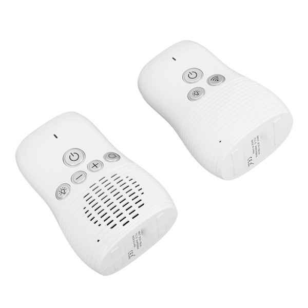 Babylydmonitor trådløs telefonapp fjernbetjening spædbarnspleje tovejs intercom med natlys 100 til 240V AU-stik