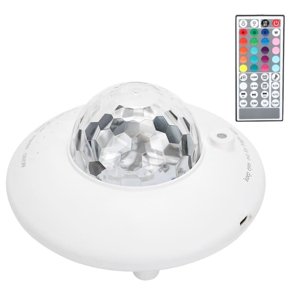 LED nattlys USB RGB Bluetooth-projektorlys projeksjonslampe for festdekorasjon bursdagsgaver