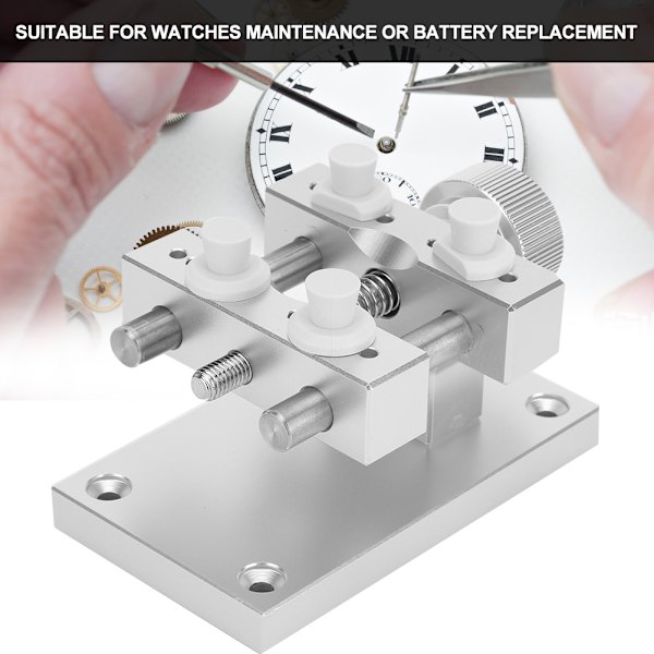 Stort watch Case Watch Hållare Watch Reparationsverktyg för Watch Back Case Öppning Batteribyte