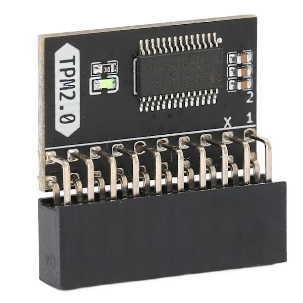 TPM 2.0 Krypteringssikkerhedsmodul 20pin Stærk Kryptering TPM Processor Sort TPM Modul Systemkomponenter til LPC PC