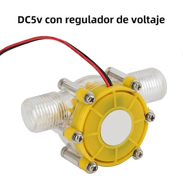 Mikro-hydro Hydroelektrisk Strømgenerator DC12V Strømturbine til Vedvarende Energi Mini Hydro Turbine DC0-80VB