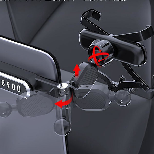 Multi-Purpose Vehicle Mount, Bilhængende skærmholder, Alsidigt bilbeslag, Universal Butiksbeslag, Bilinteriør