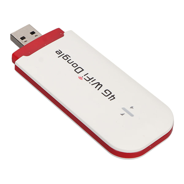 4G bærbar wifi høj hastighed plug and play USB-drevet mobil wifi hotspot trådløs router hvid