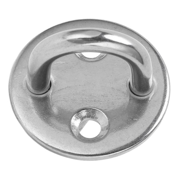 Pad Eye Plate U-krok Rund Rostfritt stål Heavy Duty Rostsäker för Dörr Båt Hängmatta Hem6MM