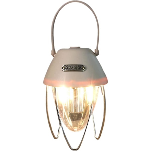 Ladattava LED-retkilyhty 3 USB-valotilalla retkeilyyn, patikointiin, kalastukseen ja matkustamiseen