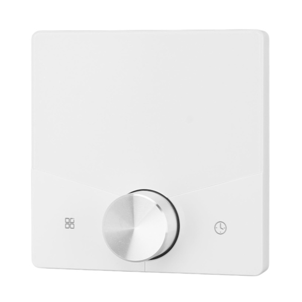 Termostat ABS Sort Smart Programmerbar WiFi Digital Touchscreen LCD Farve Termostat til Husholdning Hvid