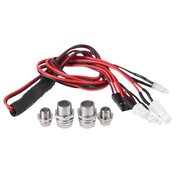DIY 4LED Forlygte Baglygte Lys Kit til Rc Bil Lastbil RC Tilbehør