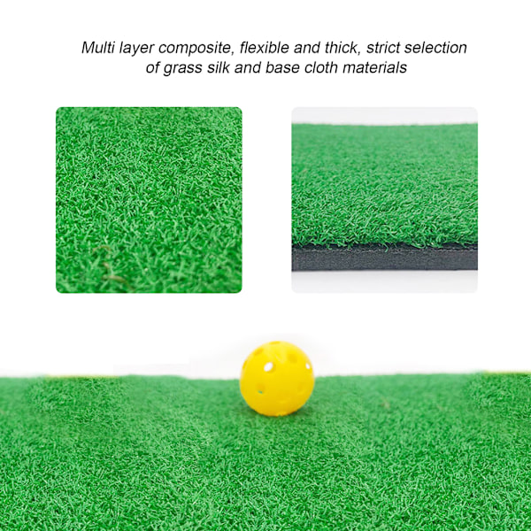 20*45CM Treningsmatte Treningsmatte Bærbar Holdbar Slåmatte Lanserings Treningsmatte for Hjemmekontor