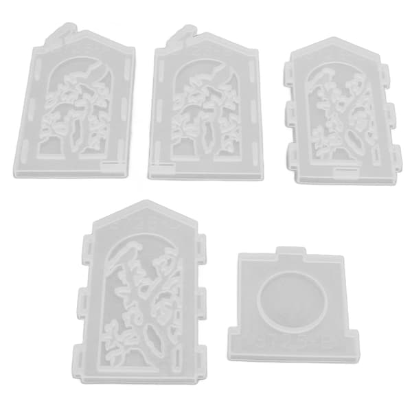 Ljusstake Silikonform Unik Design Elastisk Lätt Avformning Form Hantverk för DIY Ljusstakar Ornament