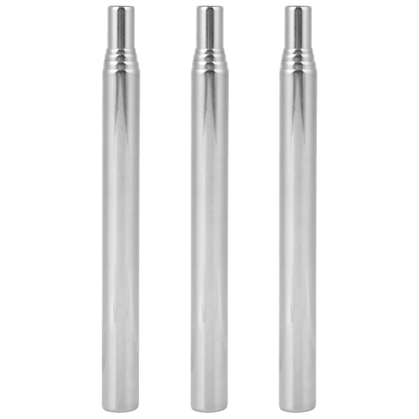 3 stk 304 rustfritt stål utendørs bærbar mini strekk blåsepipe blåselampe for camping grill stor størrelse