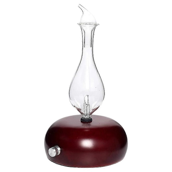 25ML Massivt Trä Glas Automatisk Aromdiffuser Tyst A Mahogny78