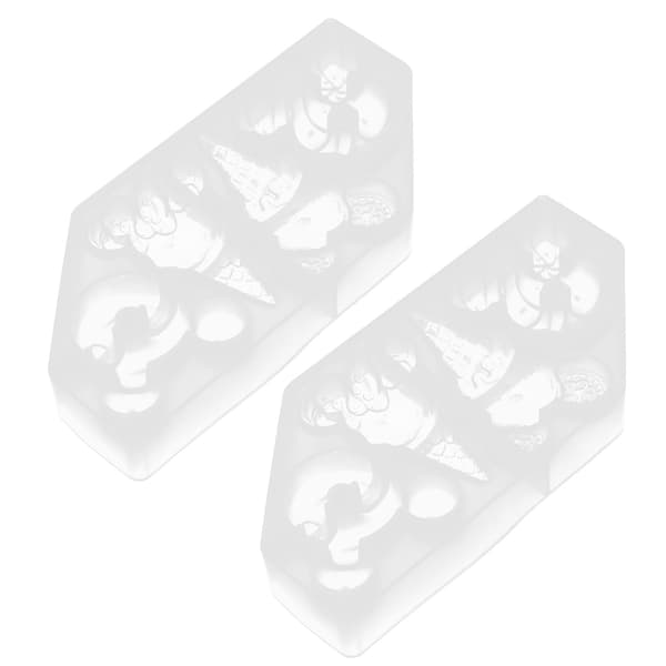 Tecknad silikonform munk glassform DIY hantverksform skrivbordsdekoration prydnader