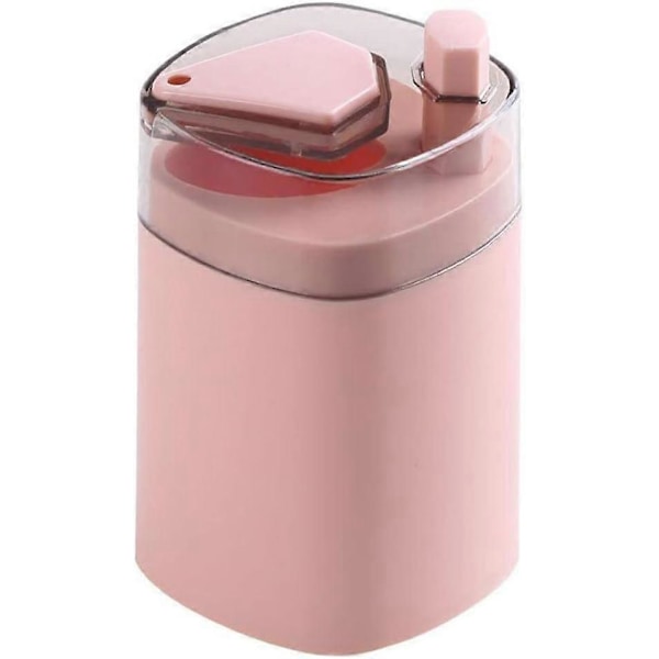 Automatisk Tandpetarhållare Portabel Pop-Up Tandpetardispenser Förvaringslåda Rosa