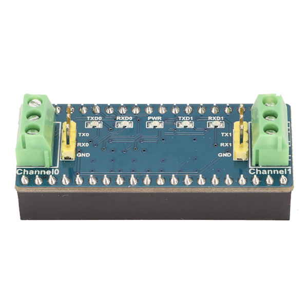 Laajennuskortti Raspberry Pi:lle Pico-emolevylle Dual Channel UART Interface Helppo muutettava RS232-laajennuskortti