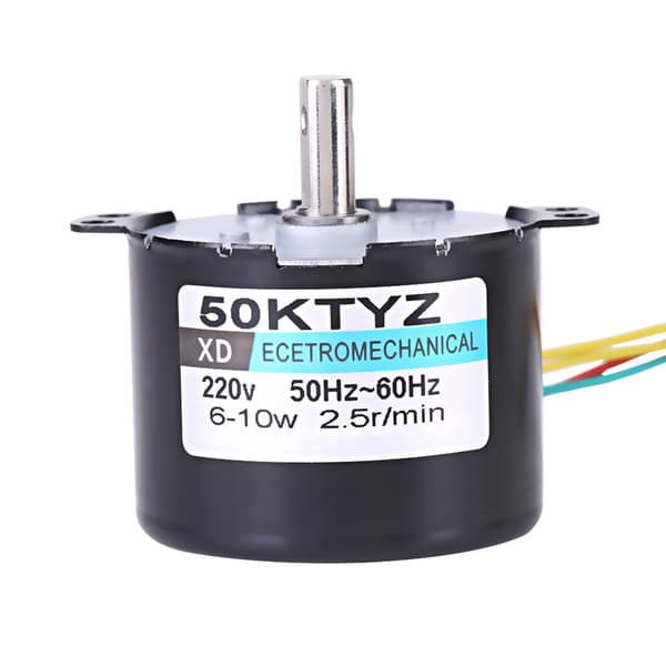 AC220V 10W 0.5A Permanent Magnet Synkronmotor CW/CCW 2.5r/min