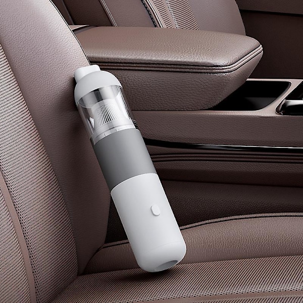 Bærbar 12V Lithium Ledningsfri Bilstøvsuger - Minivacuum & Luftblæser & Håndpumpe