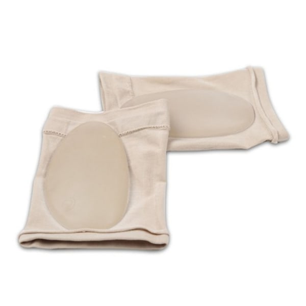1 par Arch Support Brace Elastisk Khaki pustende buepute i fri størrelse for campingdanssport